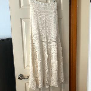 Abercrombie & Fitch crochet skirt